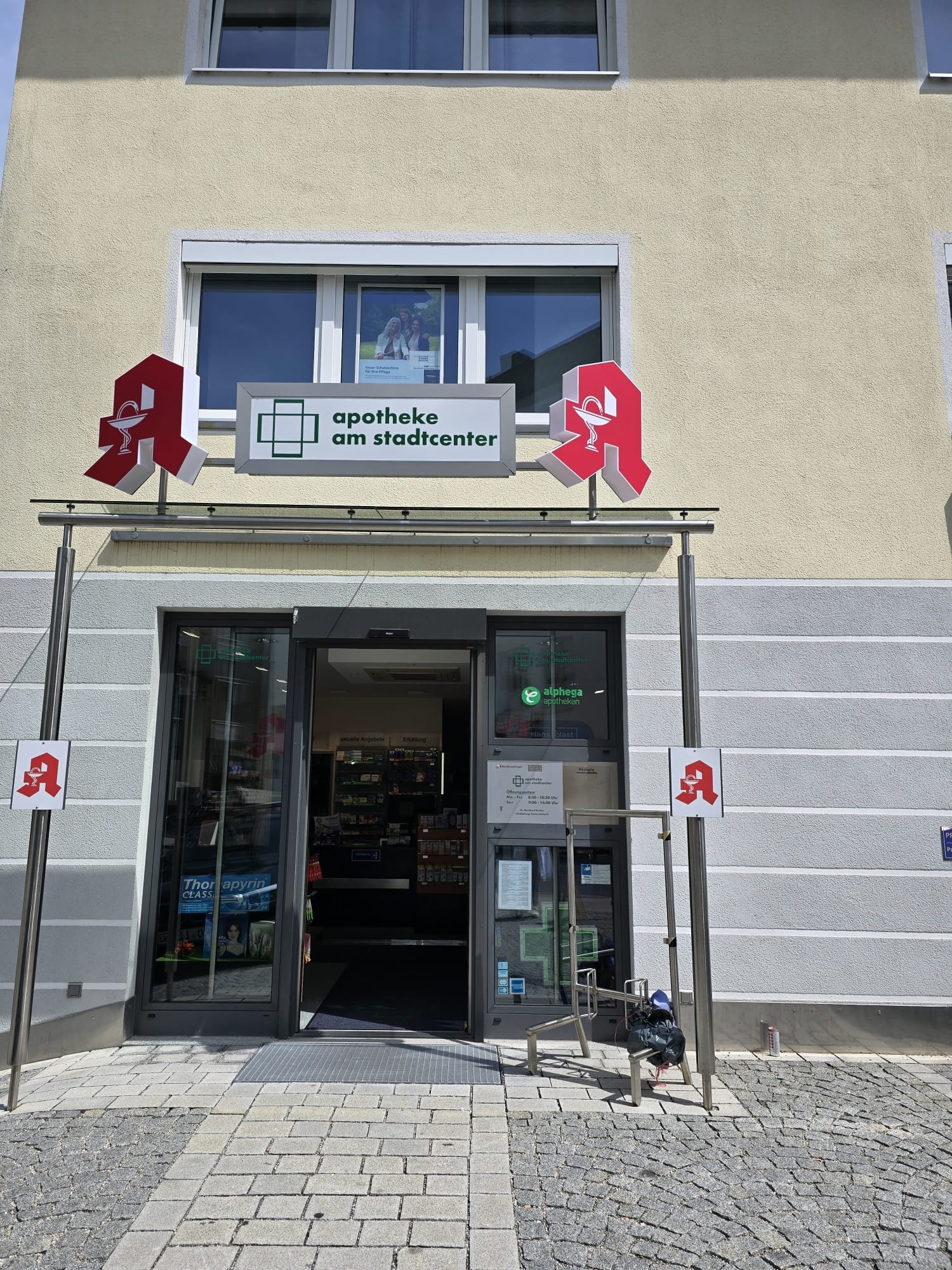 Apotheke am Stadtcenter — einer unserer langjährigen Kunden in der Region